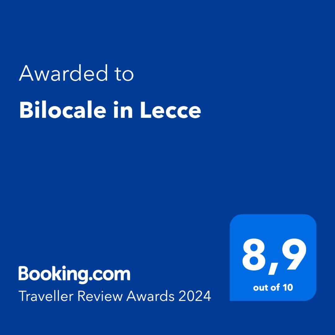 Апартаменты Bilocale In Лечче Экстерьер фото